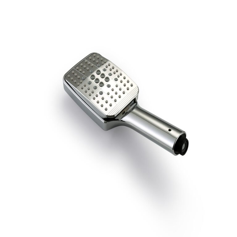 Press to Switch Square shower head