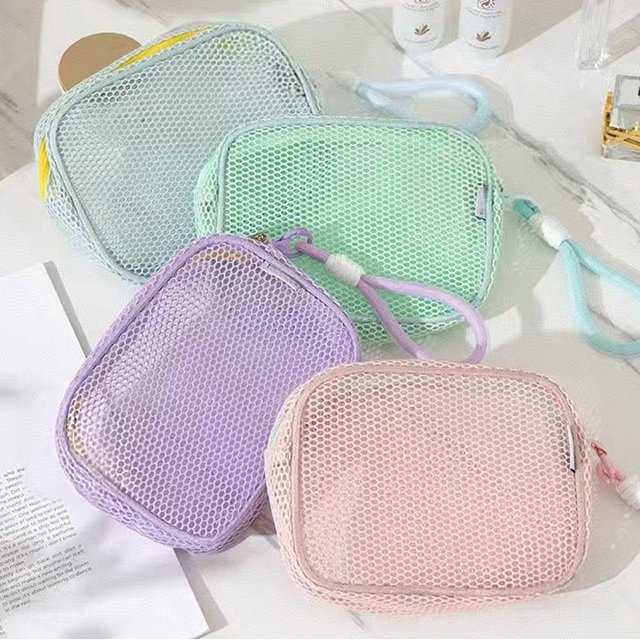 Mesh Cosmetic Bags