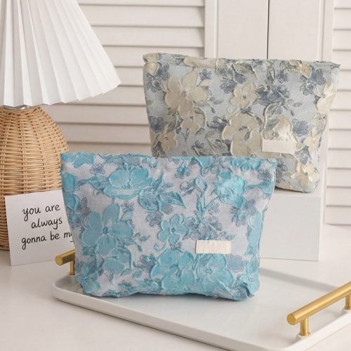 Embossed Cosmetic Bag