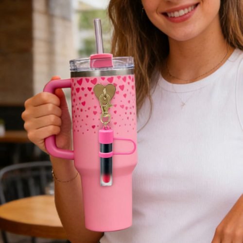 Lipstick Cap Keychain