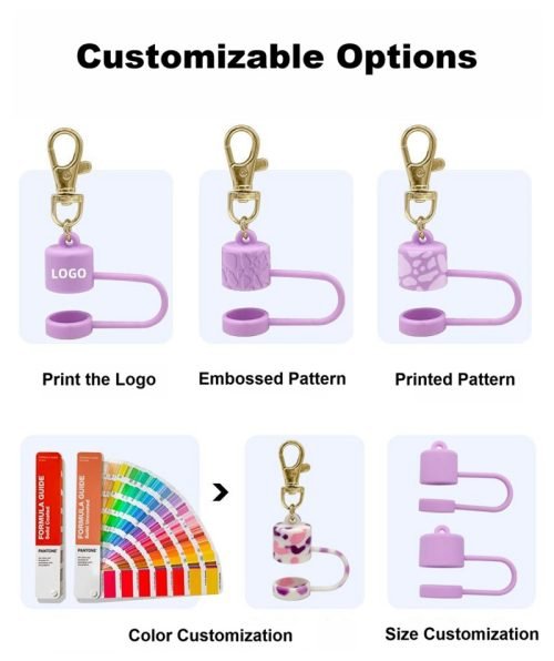 Lipstick Cap Keychain