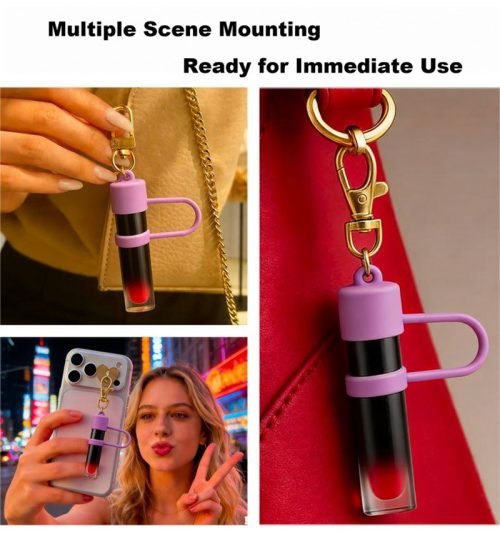 Lipstick Cap Keychain